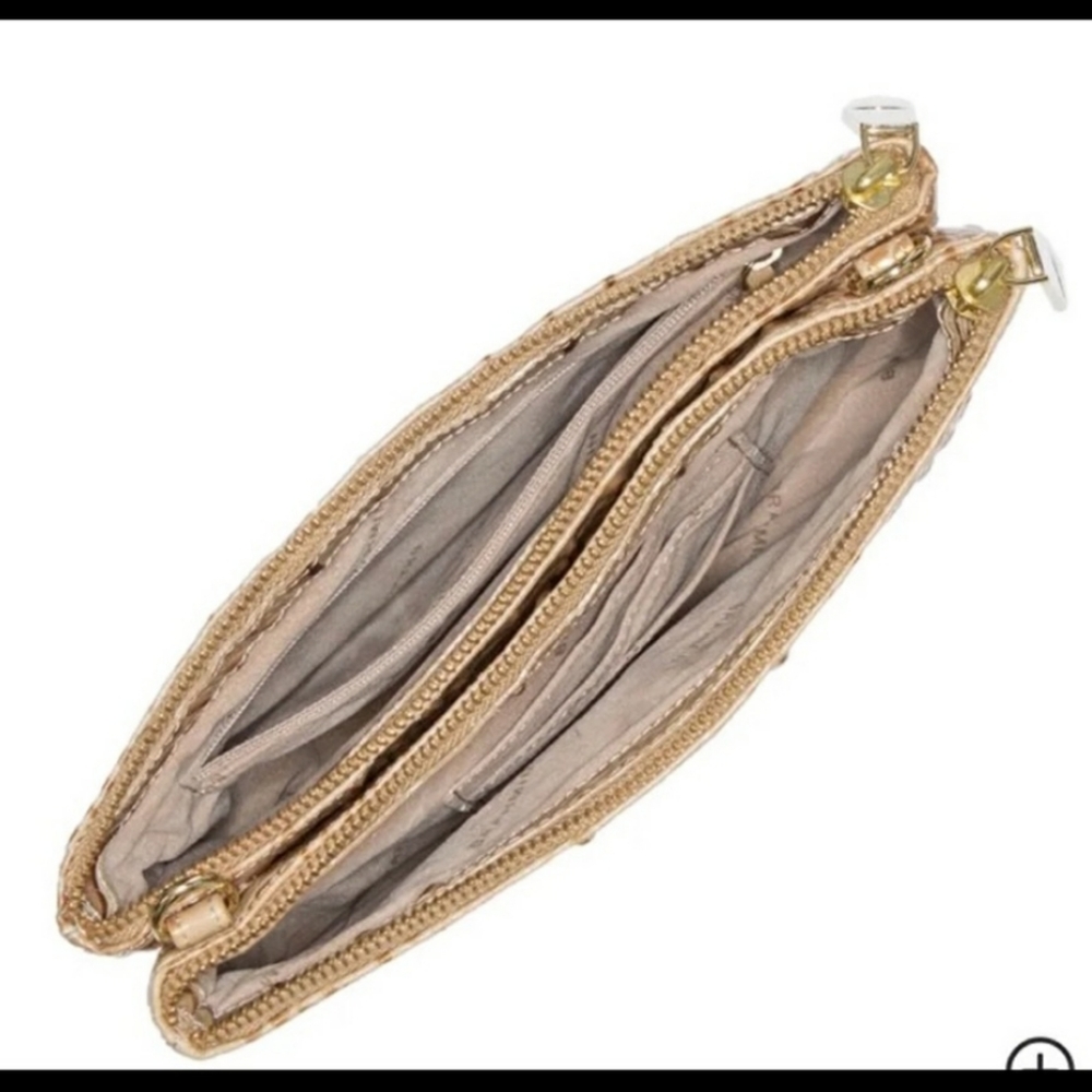 NWT Brahmin Perri Crossbody Bag Vanilla Melbourne - Picture 10 of 11